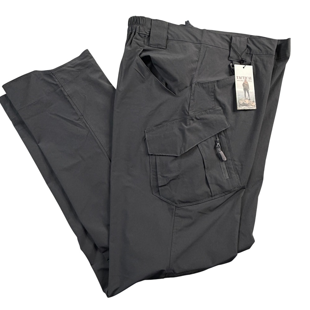 NWT Tactical World Store Mens‎ Grey Cargo Pants Tactical Series W38in x L32in